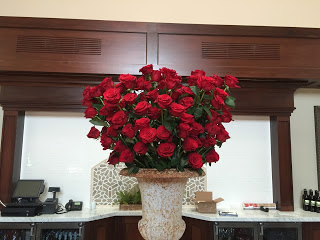 Vase of Roses