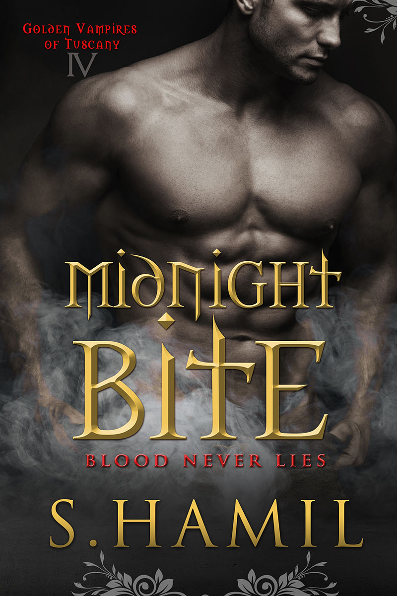 Midnight Bite a Book from The Golden Vampires of Tuscany Series by Author S Hamil